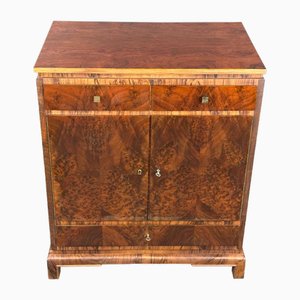 Art Deco Walnut Chest of Drawers, 1930s-XSL-2020373