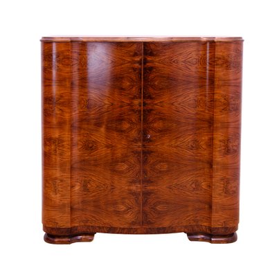 Art Deco Walnut Dresser, 1930s-HXT-1820241