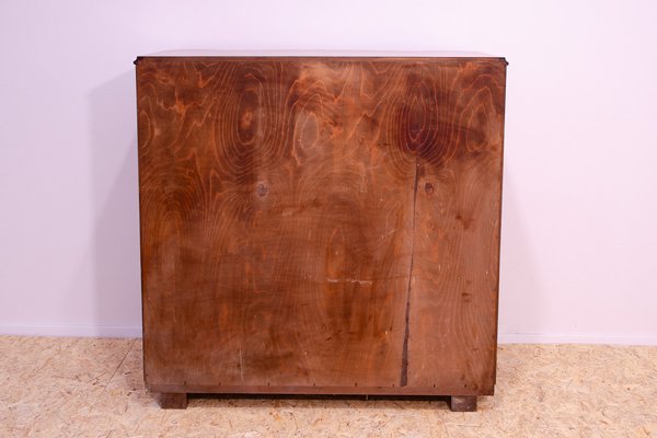 Art Deco Walnut Dresser, 1930s-HXT-1820241