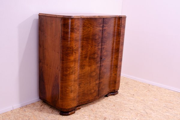 Art Deco Walnut Dresser, 1930s-HXT-1820241