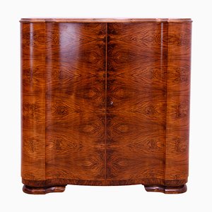 Art Deco Walnut Dresser, 1930s-HXT-1820241