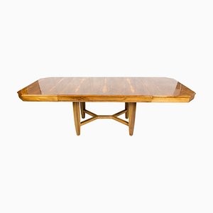 Art Deco Walnut Extendable Table, 1920s-WFJ-726579