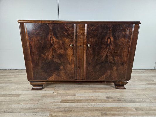 Art Deco Walnut Living Room Sideboard, 1940-ZUW-2035776