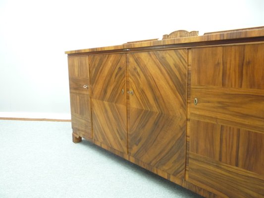 Art Deco Walnut Sideboard, 1920s-UG-1143470