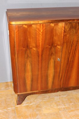 Art Deco Walnut Sideboard, 1940s-BCR-1078504