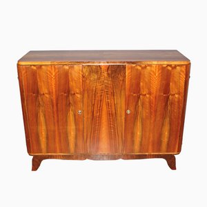 Art Deco Walnut Sideboard, 1940s-BCR-1078504