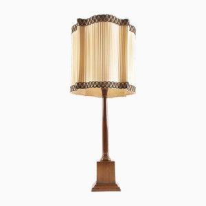 Art Deco Walnut Table Lamp from Bassanos Ebanistery, 1930s-NJV-2032390