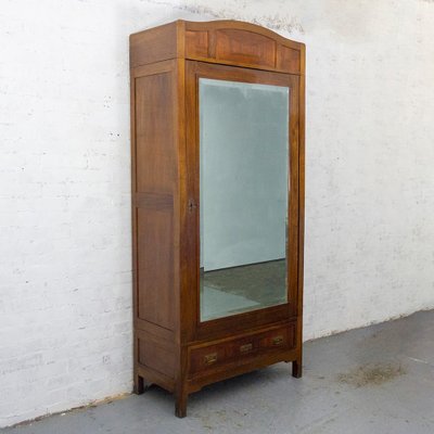 Art Deco Wardrobe, Spain, 1930s-CQZ-1142374