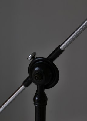 Art Deco Water Pump Floor Lamp attributed to Fog & Mørup, Copenhagen, Denmark, 1940s-WRF-1756187