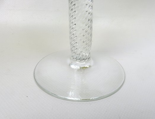 Art Deco Wine Glasses in Crystal Glass, 1920s, Set of 7-EY-1408690