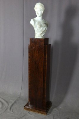 Art Deco Wooden Column-WSV-1135382