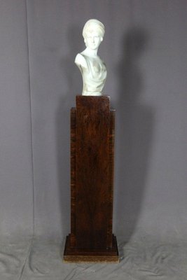 Art Deco Wooden Column-WSV-1135382