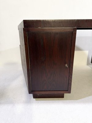 Art Deco Wooden Desk with Drawers, 1930s-FGA-1761383