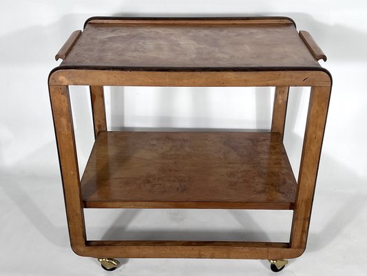 Art Deco Wooden Serving Table, Italy, 1930s-OT-1444709