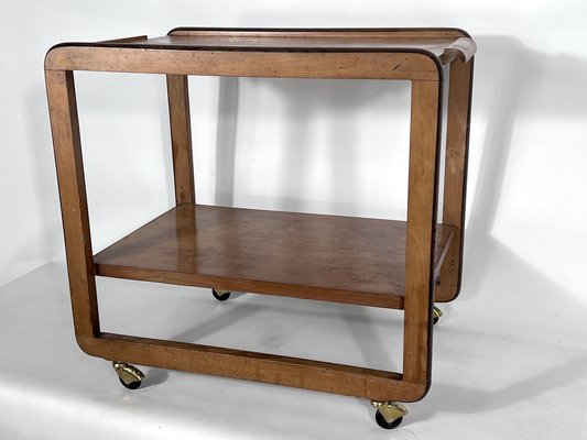 Art Deco Wooden Serving Table, Italy, 1930s-OT-1444709