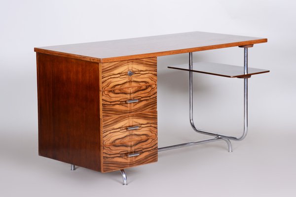 Art Deco Writing Desk by Jindrich Halabala for Up Závody, 1930s-WHY-1768676