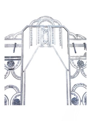 Art Deco Wrought Iron Cloakroom by Edgar-William Brandt, 1930s-AWH-1733155