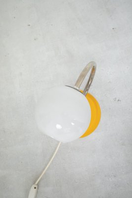 Art Deco Yellow Wall Lamp, 1970s-FOH-2034755