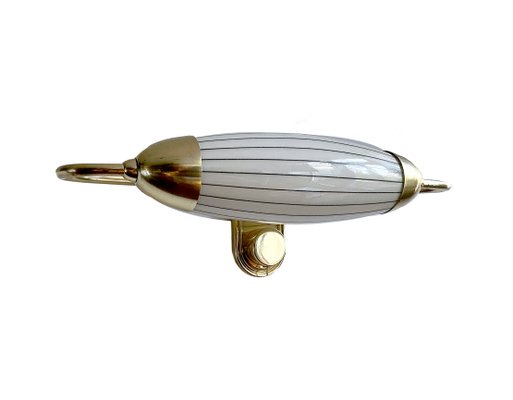 Art Deco Zeppelin Design Sconce, 1930s-GUT-2017207