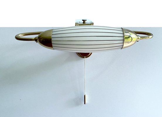 Art Deco Zeppelin Design Sconce, 1930s-GUT-2017207