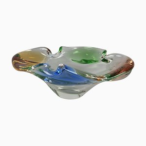 Art Glass Ashtray by Frantisek Zemek for Mstisov Glassworks, 1960s-TZ-780150