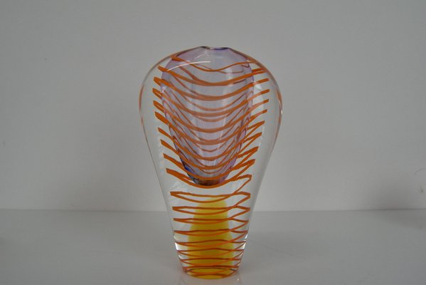 Art Glass attributed to Ivo Rozsypal, Czechoslovakia, 1970s, Set of 3-TZ-1413931