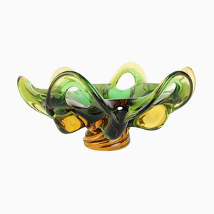 Art Glass Bowl attributed to Josef Hospodka, Czech, 1960s-TZ-1431435