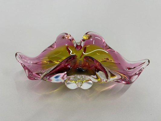 Art Glass Bowl attributed to Josef Hospodka, Czechoslovakia, 1960s-TZ-1398647