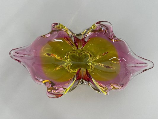 Art Glass Bowl attributed to Josef Hospodka, Czechoslovakia, 1960s-TZ-1398647