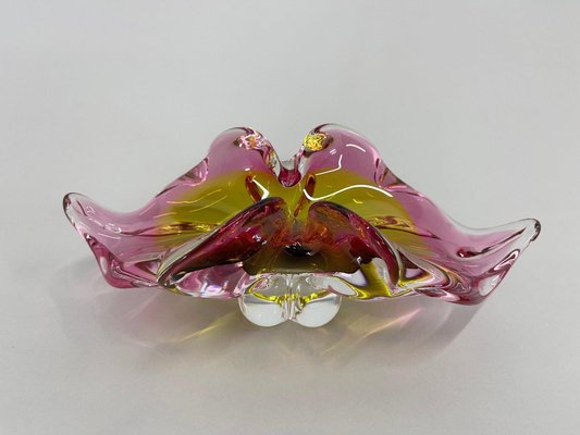 Art Glass Bowl attributed to Josef Hospodka, Czechoslovakia, 1960s-TZ-1398647