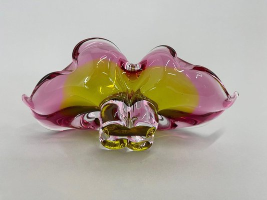 Art Glass Bowl attributed to Josef Hospodka, Czechoslovakia, 1960s-TZ-1398647