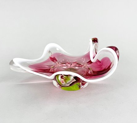 Art Glass Bowl attributed to Josef Hospodka for Chribska Glassworks, 1960s-TZ-2018679