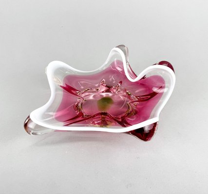 Art Glass Bowl attributed to Josef Hospodka for Chribska Glassworks, 1960s-TZ-2018679