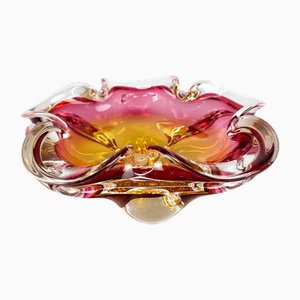 Art Glass Bowl attributed to Josef Hospodka for Chribska Glassworks, 1960s-TZ-2018676