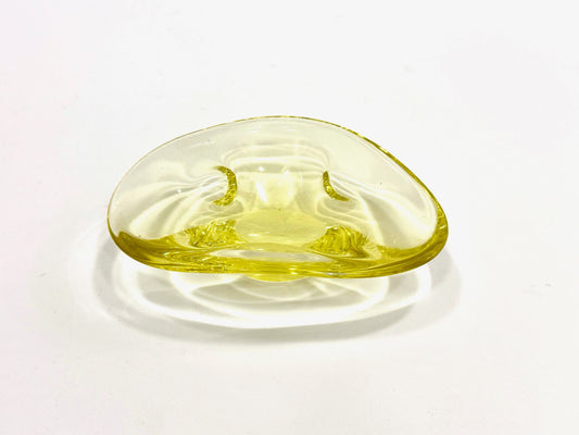 Art Glass Bowl attributed to Miroslav Klinger for Železný Brod, 1960s