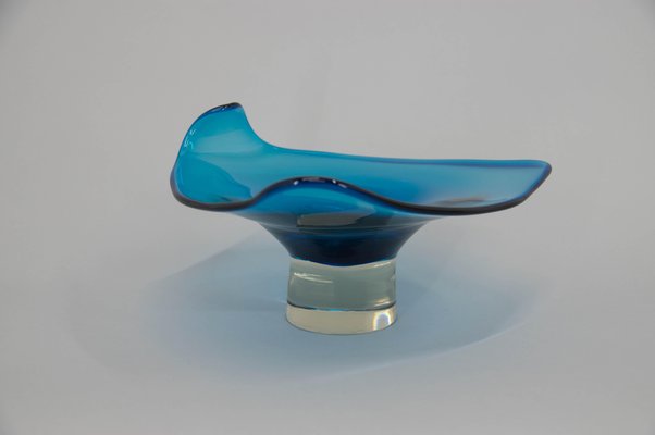 Art Glass Bowl by Milan Metelak, 1980-TZ-1192557