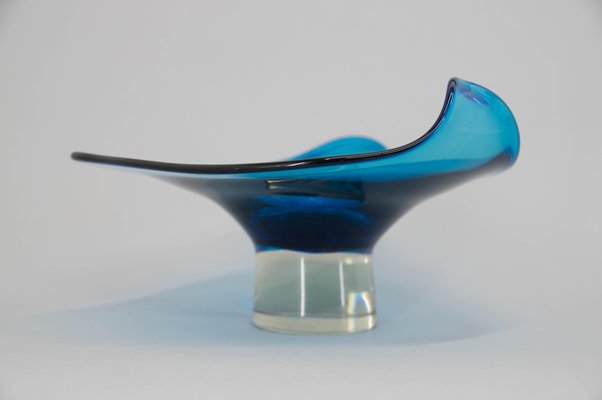 Art Glass Bowl by Milan Metelak, 1980-TZ-1192557