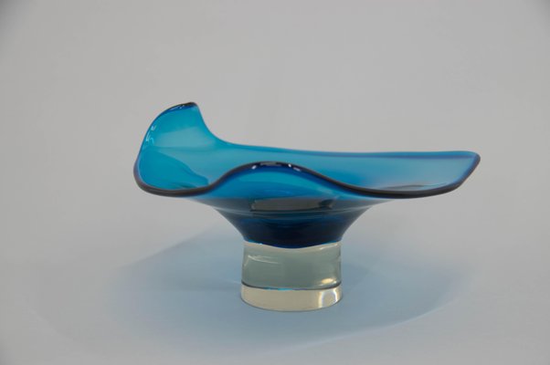 Art Glass Bowl by Milan Metelak, 1980-TZ-1192557