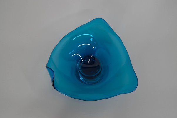 Art Glass Bowl by Milan Metelak, 1980-TZ-1192557