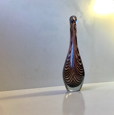 Art Glass Duckling Vase by Per Lütken for Kastrup & Holmegaard, 1950s-LCR-681730