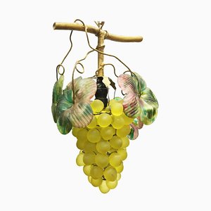 Art Glass Grape Pendant Lamp, 20th Century-UCH-1224624