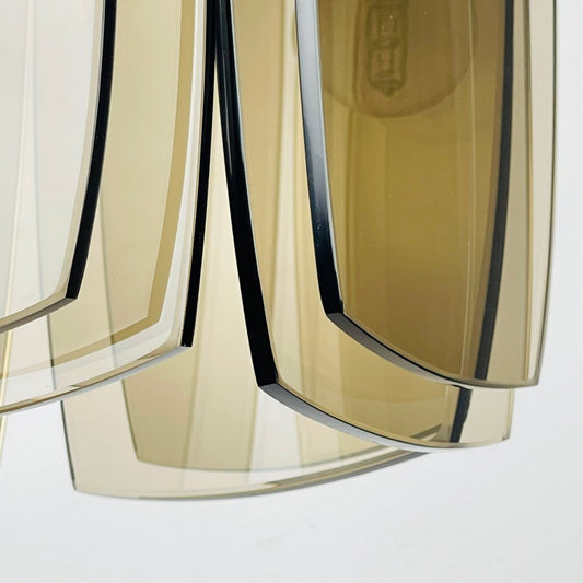 Art Glass Pendant Lamp from Fontana Arte, Italy, 1980s