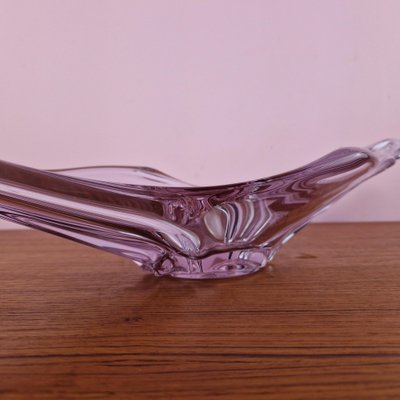 Art Glass Pink Bowl, Former Czechoslovakia, 1960s-ZPB-1759392