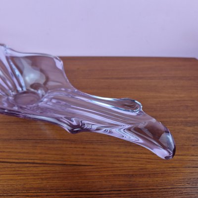 Art Glass Pink Bowl, Former Czechoslovakia, 1960s-ZPB-1759392