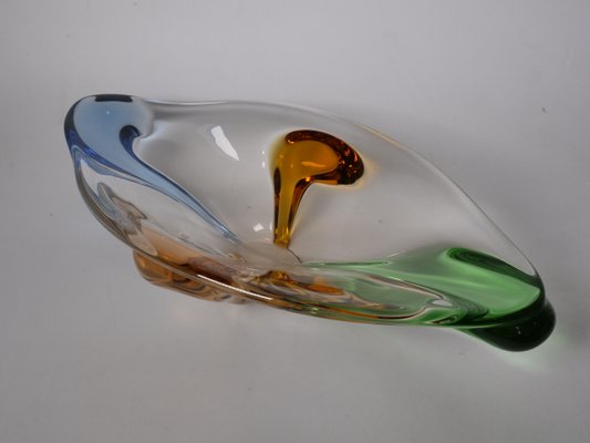 Art Glass Rhapsody Vase by Frantisek Zemek for Mstišov, 1950s-LVS-878744