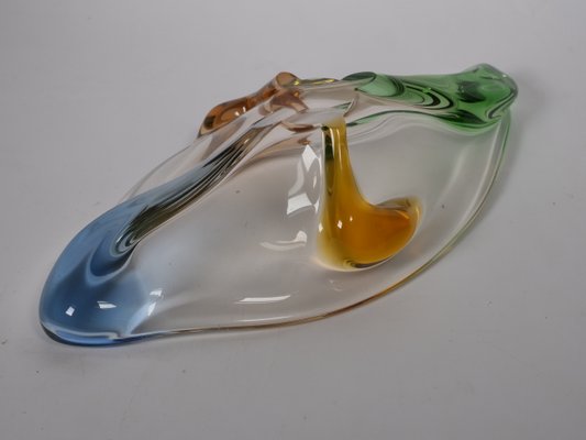 Art Glass Rhapsody Vase by Frantisek Zemek for Mstišov, 1950s-LVS-878744