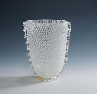 Art Glass Vase attributed to Dino Martens for Aureliano Toso, 1950s-KJP-1813098