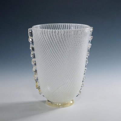 Art Glass Vase attributed to Dino Martens for Aureliano Toso, 1950s-KJP-1813098