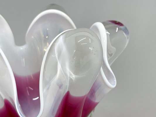 Art Glass Vase attributed to Josef Hospodka for Chribska Glassworks, 1960s-TZ-1704865