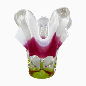 Art Glass Vase attributed to Josef Hospodka for Chribska Glassworks, 1960s-TZ-1704865